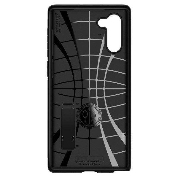 Spigen Galaxy Note 10 ile Uyumlu Kılıf Slim Armor Black