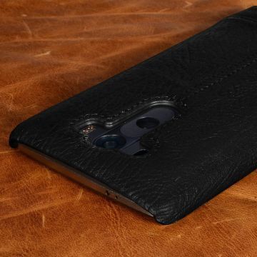 Pierre Cardin G3 ile Uyumlu Deri Arka Koruma Paneli Siyah PCL-P03