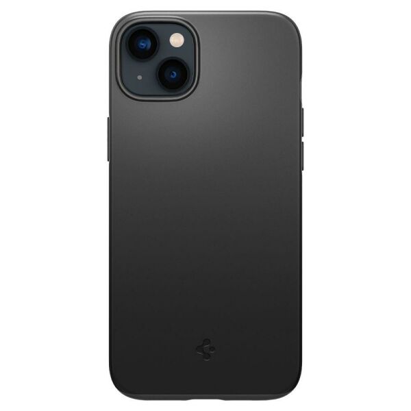 Spigen iPhone 14 Plus ile Uyumlu Kılıf Thin Fit Black