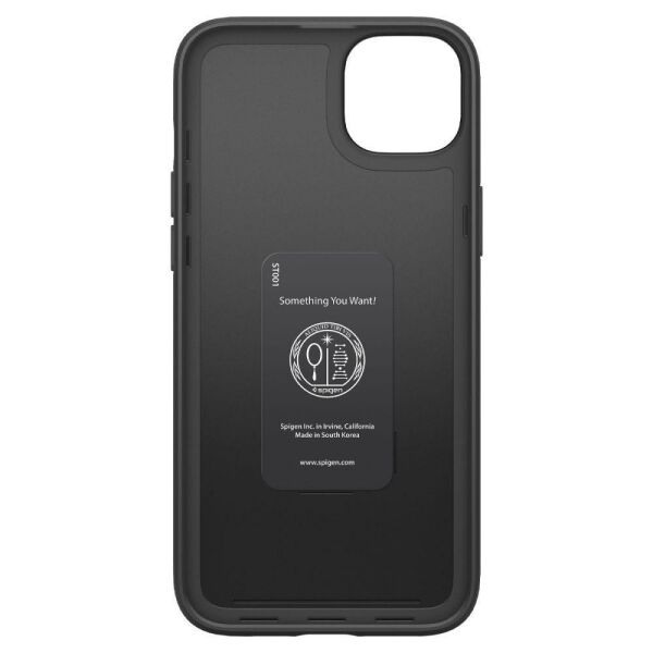 Spigen iPhone 14 Plus ile Uyumlu Kılıf Thin Fit Black