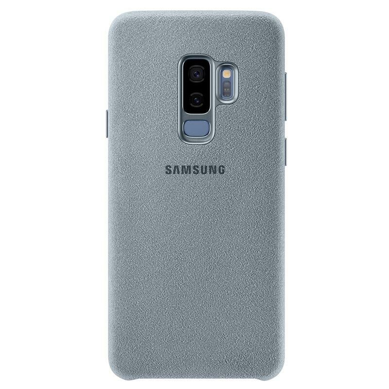 Galaxy S9 Plus ile Uyumlu Alcantara Kılıf Mint EF-XG965AMEGWW (Out)