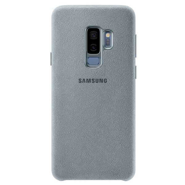 Galaxy S9 Plus ile Uyumlu Alcantara Kılıf Mint EF-XG965AMEGWW (Out)