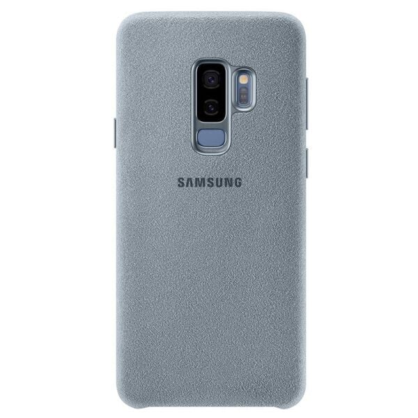 Galaxy S9 Plus ile Uyumlu Alcantara Kılıf Mint EF-XG965AMEGWW (Out)