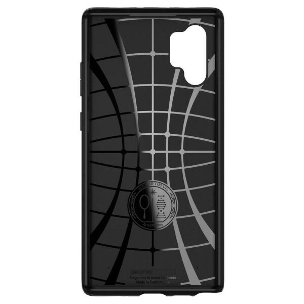 Spigen Galaxy Note 10 Plus ile Uyumlu Kılıf Neo Hybrid Shiny Black