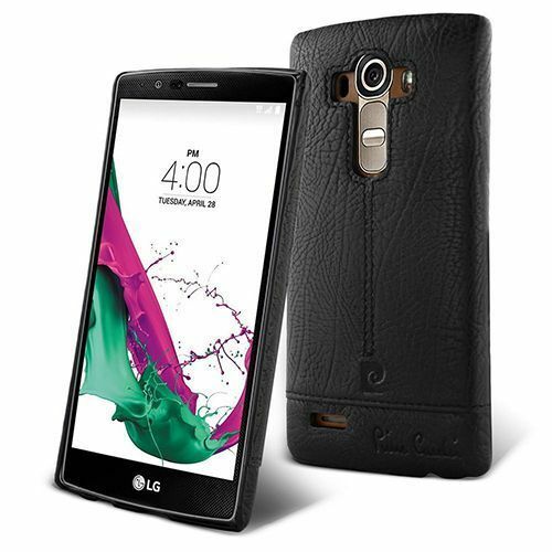Pierre Cardin G4 ile Uyumlu Deri Arka Koruma Paneli Siyah PCL-P03