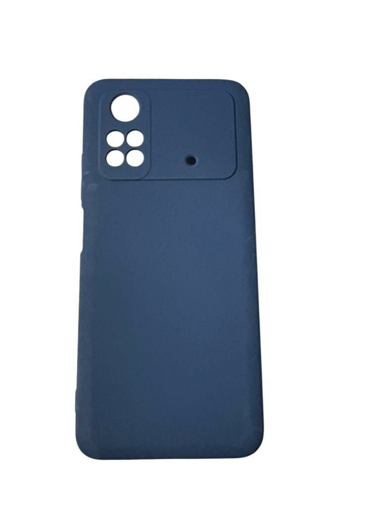 Poco M4 Pro ile Uyumlu Cappy Silikon Kılıf Lacivert