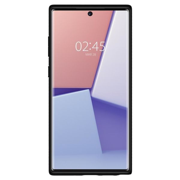 Spigen Galaxy Note 10 Plus ile Uyumlu Kılıf Liquid Air Matte Black