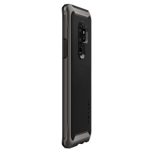 Spigen Galaxy S9 Plus ile Uyumlu Kılıf Neo Hybrid Urban Gunmetal