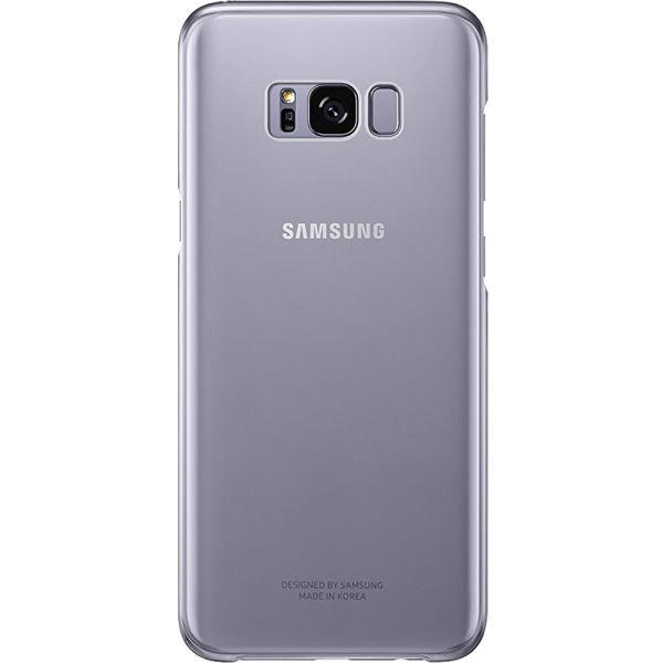 Galaxy S8 Plus ile Uyumlu Clear Cover Mor EF-QG955CVEGWW (Outlet)