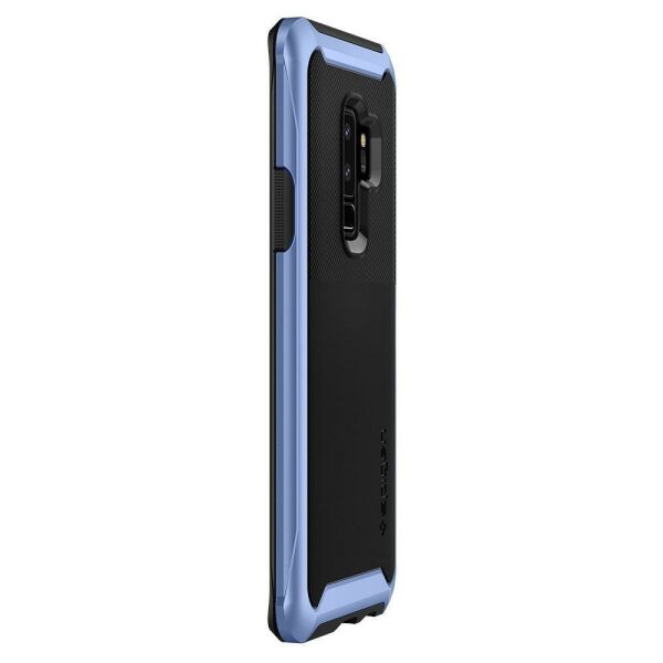 Spigen Galaxy S9 Plus ile Uyumlu Kılıf Neo Hybrid Urban Blue Coral