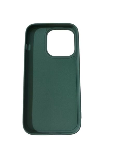 iPhone 14 Pro ile Uyumlu Cappy Silikon Kılıf Yeşil