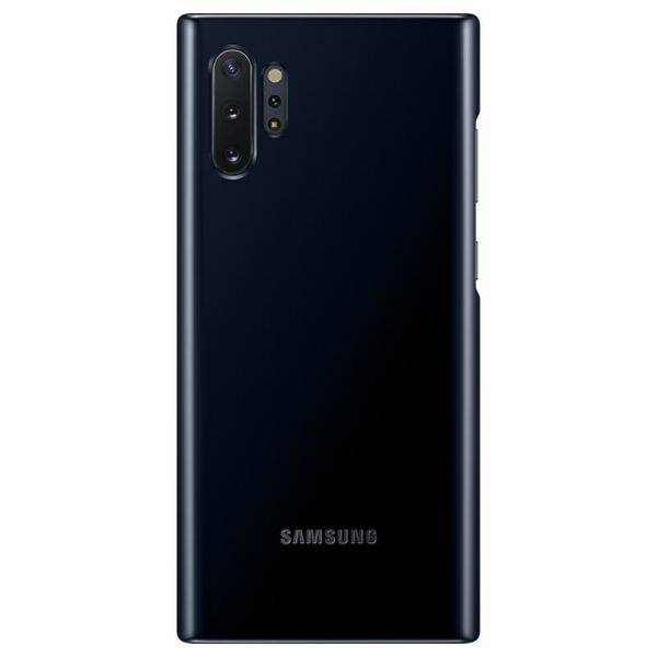 Galaxy Note 10+ ile Uyumlu LED Kılıf Siyah EF-KN975CBEGWW