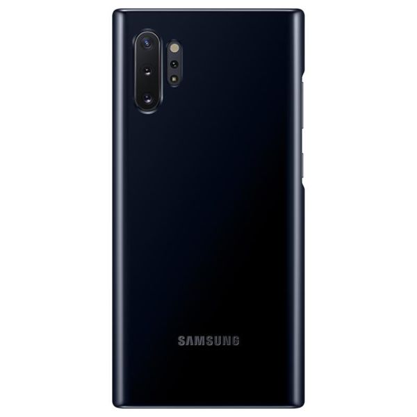 Galaxy Note 10+ ile Uyumlu LED Kılıf Siyah EF-KN975CBEGWW