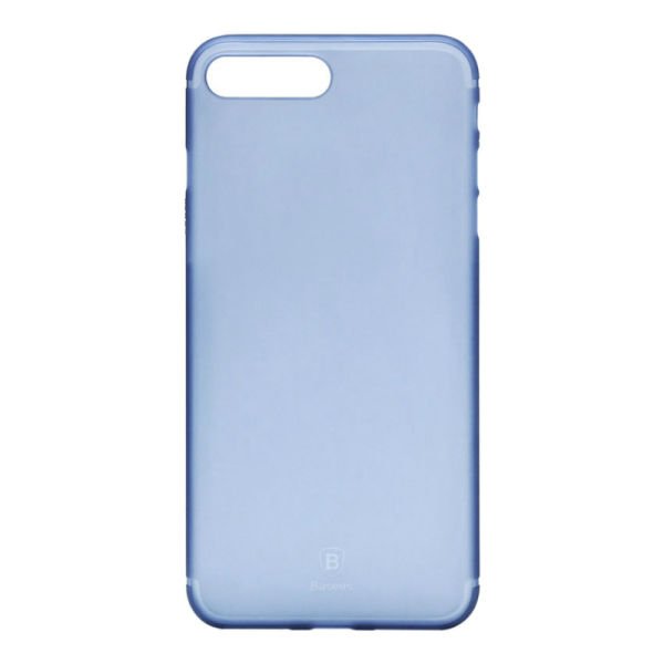 Baseus iPhone 7 Plus/8 Plus ile Uyumlu Slim Case Kılıf Lacivert