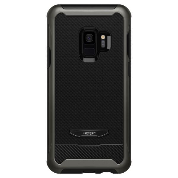 Spigen Galaxy S9 ile Uyumlu Kılıf Reventon Gunmetal