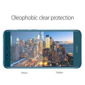 Spigen P10 Lite ile Uyumlu Ekran Koruyucu Crystal 2 Adet