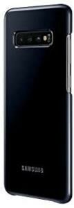 Galaxy S10 + ile Uyumlu Kılıf Led Cover Siyah EF-KG975CBEGWW