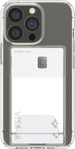 Spigen iPhone 13 Pro Max ile Uyumlu Kılıf Crystal Slot Dual Crystal Clear