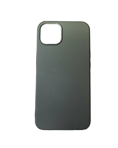 iPhone 13 ile Uyumlu Cappy Silikon Kılıf Siyah