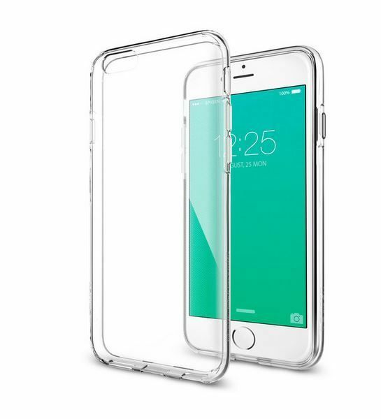 Spigen iPhone 6s/6 ile Uyumlu Kılıf Liquid Crystal 4 Tarafı Tam Koruma Kapalı
