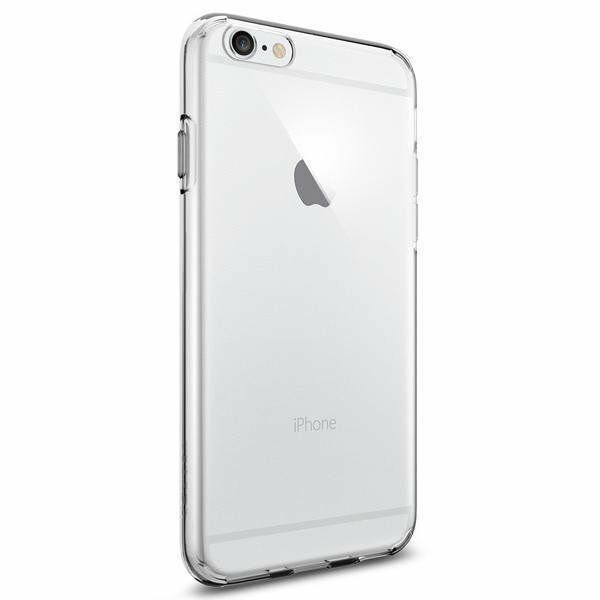 Spigen iPhone 6s/6 ile Uyumlu Kılıf Liquid Crystal 4 Tarafı Tam Koruma Kapalı