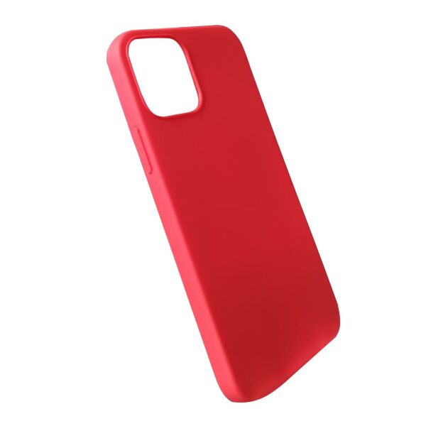 iPhone 12 (6.1'') ile Uyumlu Nxe Desing Silikon Kılıf Kırmızı