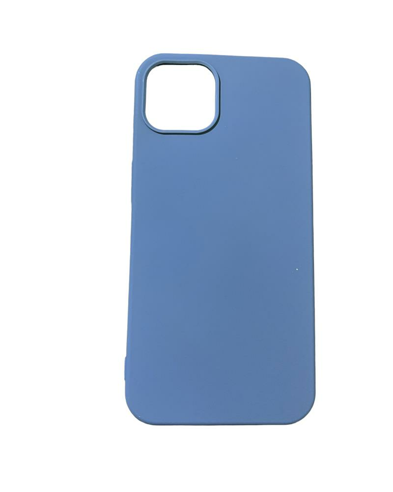 iPhone 13 Pro Max ile Uyumlu Cappy Silikon Kılıf Lacivert