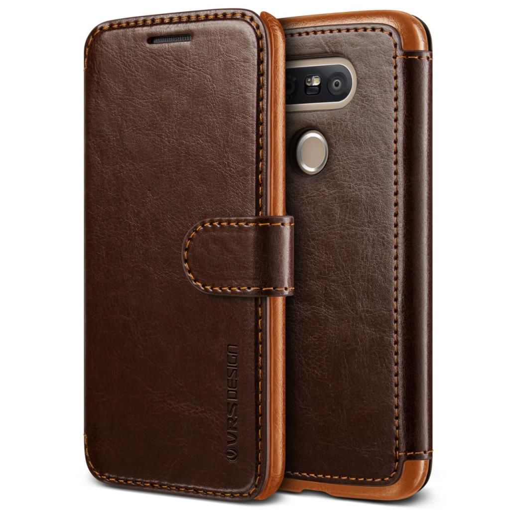 Verus G5 ile Uyumlu Case Dandy Layered Series Kılıf Dark Brown