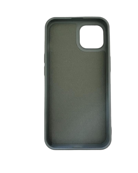 iPhone 13 Pro Max ile Uyumlu Cappy Silikon Kılıf Yeşil