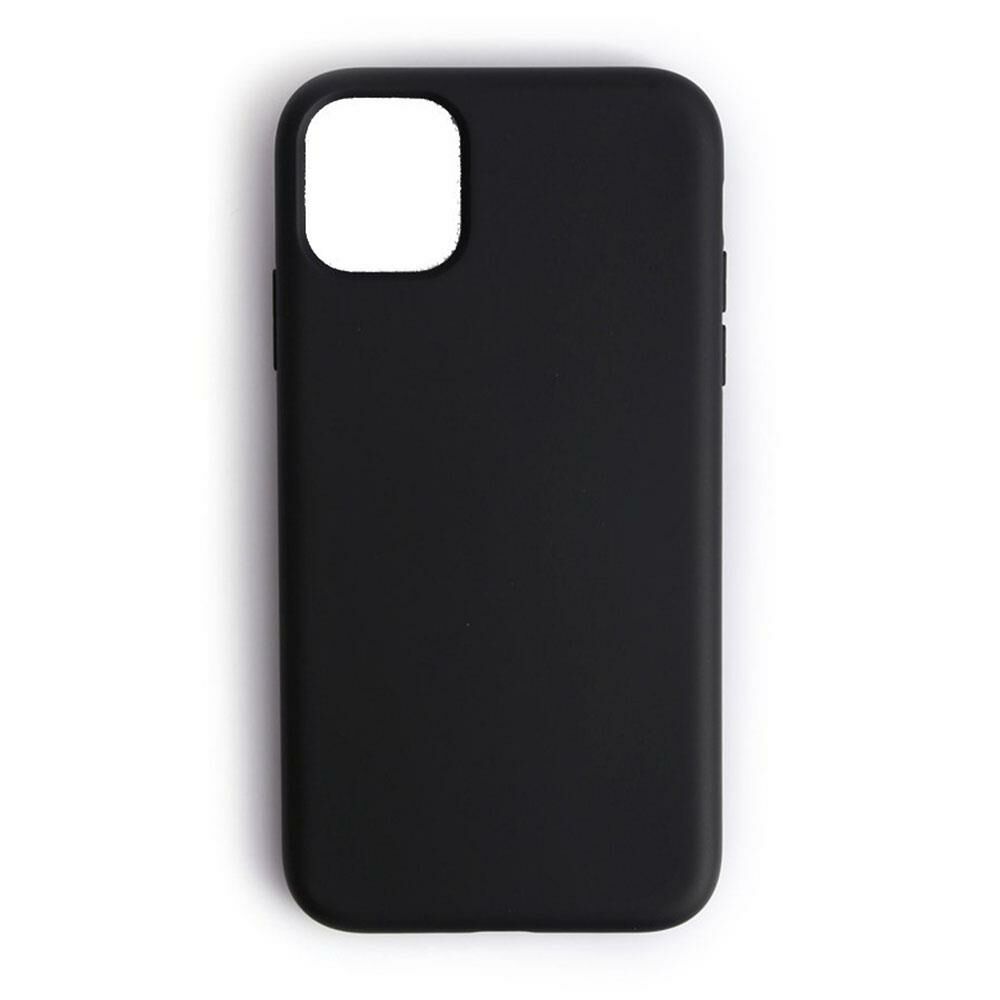 iPhone 11 ile Uyumlu Cappy Silikon Kılıf Siyah