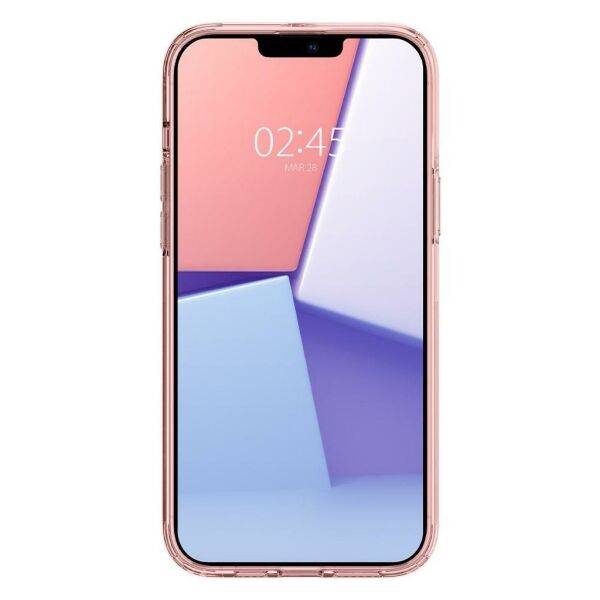 Spigen iPhone 13 Pro Max ile Uyumlu Kılıf Ultra Hybrid Rose Crystal