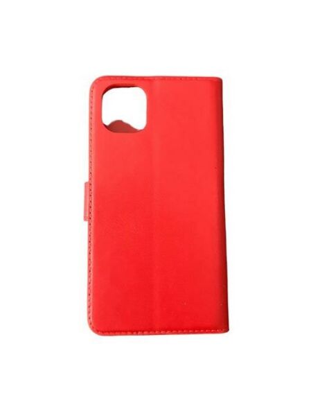 Jopus iPhone 11 Pro ile Uyumlu Kapaklı Kartlıklı Cüzdanlı Kılıf Kırmızı