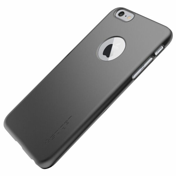 Spigen iPhone 6 Plus/6s Plus ile Uyumlu Kılıf Thin Fit A Ultra İnce Gun Metal