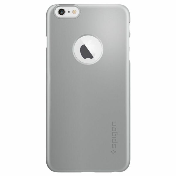 Spigen iPhone 6 Plus/6s Plus ile Uyumlu Kılıf Thin Fit A Ultra İnce Satin Silver