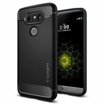 Spigen G5 ile Uyumlu Kılıf Rugged Armor