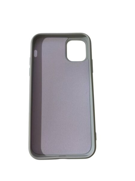 iPhone 11 ile Uyumlu Cappy Silikon Kılıf Sis Mavisi