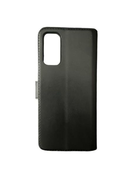 Jopus Galaxy S20 ile Uyumlu Kapaklı Kartlıklı Cüzdanlı Kılıf Siyah