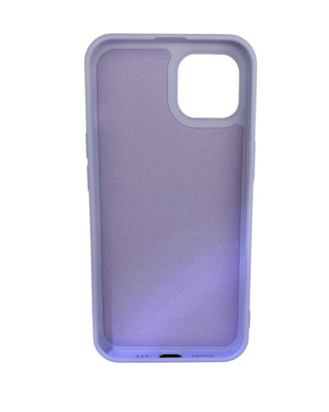 iPhone 13 Pro ile Uyumlu Cappy Silikon Kılıf Mor