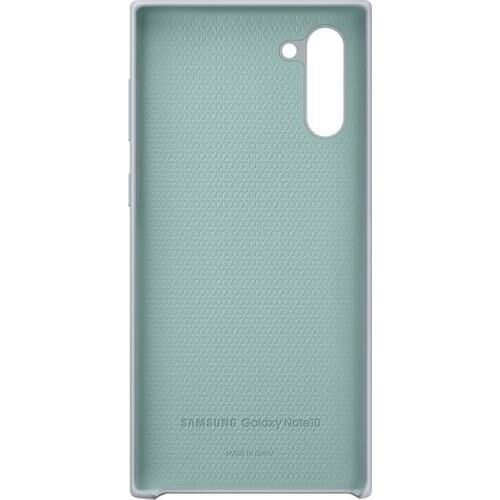 Galaxy Note 10 ile Uyumlu Silikon Kılıf Gümüş EF-PN970TSEGWW (Out)