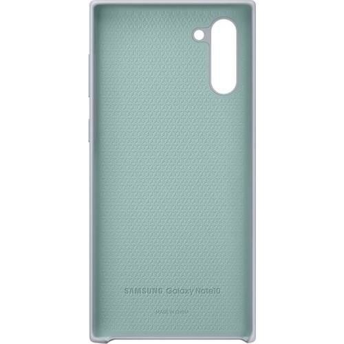 Galaxy Note 10 ile Uyumlu Silikon Kılıf Gümüş EF-PN970TSEGWW (Out)
