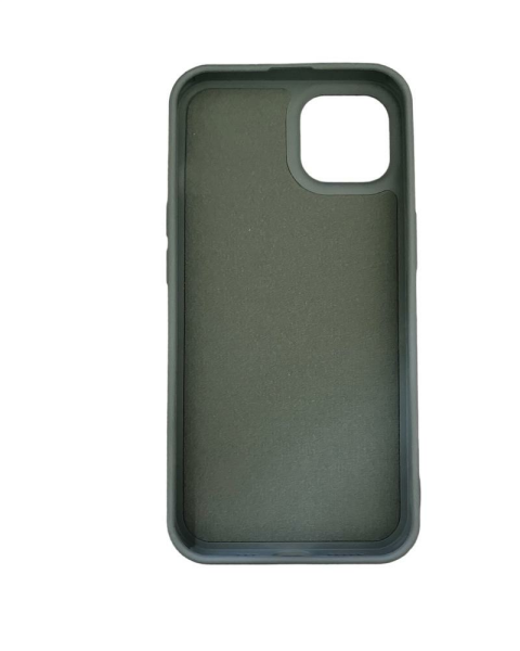 iPhone 13 Pro ile Uyumlu Cappy Silikon Kılıf Yeşil