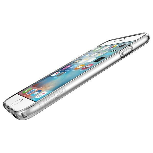 Spigen iPhone 6s/6 ile Uyumlu Kılıf Liquid Armor Crystal Clear