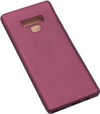 Zore Galaxy Note 9 ile Uyumlu Premier Silikon Kılıf Mürdüm