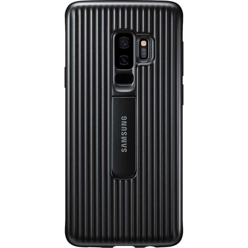 Galaxy S9 Plus ile Uyumlu Protective Stanting Cover Siyah EF-RG965CBEGWW(Outlet)