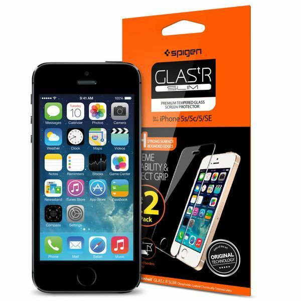 Spigen iPhone SE ile Uyumlu Cam Ekran Koruyucu GLAS.tR SLIM HD