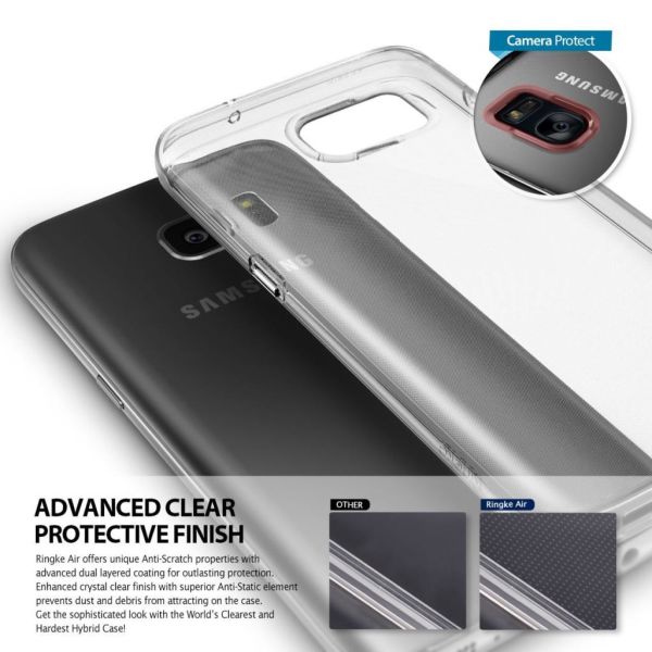 Ringke Air Galaxy S7 ile Uyumlu Kılıf Rose Gold