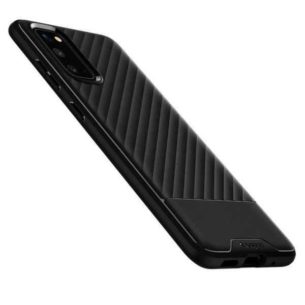 Spigen Galaxy S20 ile Uyumlu Kılıf Core Armor Matte Black (Out)