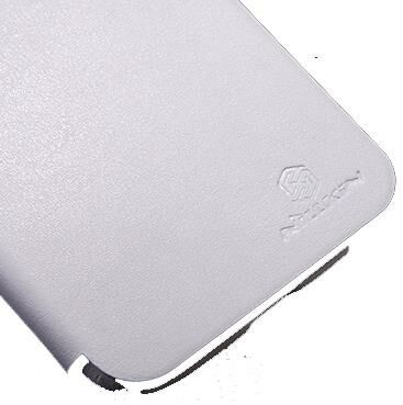 Nillkin N7100 Galaxy Note 2 ile Uyumlu Yana Açılan Kapaklı Kılıf Beyaz Renk