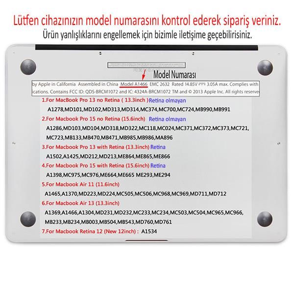 Speck SmartShell Macbook Pro Retina 15'' ile Uyumlu Koruma Kılıf Mykonos Blue