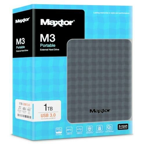 Maxtor M3 1TB 2.5 USB 3.0 Taşınabilir DiskSTSHX-M101TCBM